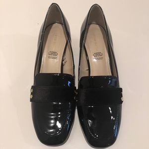 🍉Liz Claiborne Block Heel Patent Leather Shoes 7M
